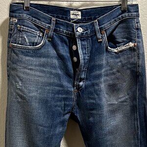 Citizens of Humanity “Liya” Premium Vintage High Rise Crop Jeans - Sz 27